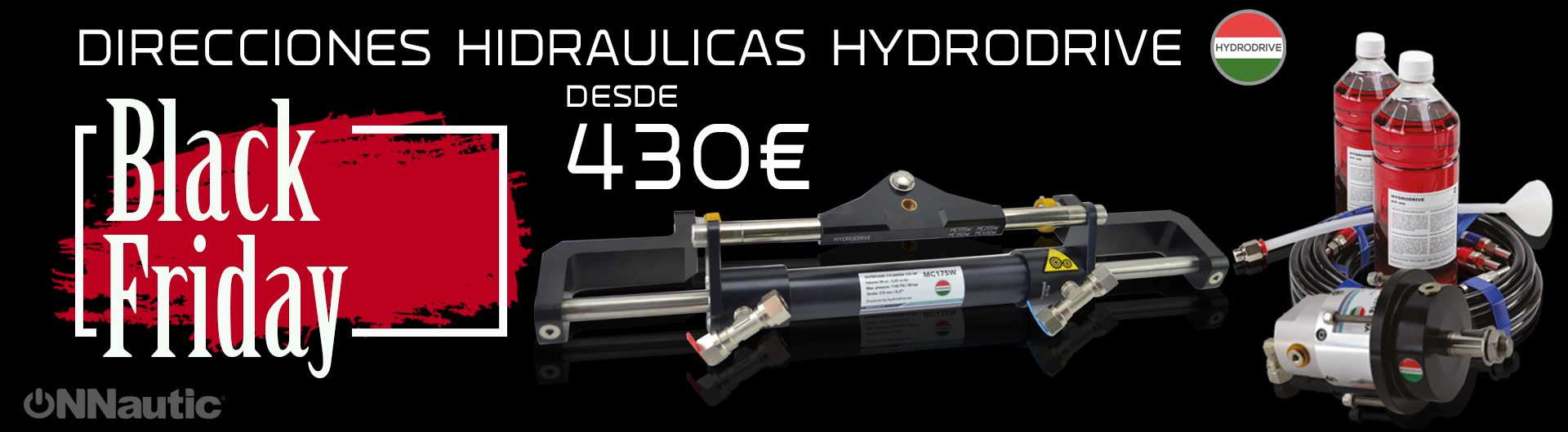 Black Friday en Direcciones Hidráulicas Hydrodrive desde 430€